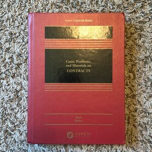 Cases, Problems, and Materials on Contracts textbook